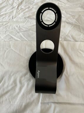 Dyson Black and Dark  Supersonic hair dryer stand